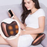 Gối Ô Tô Massage Hồng Ngoại Magic